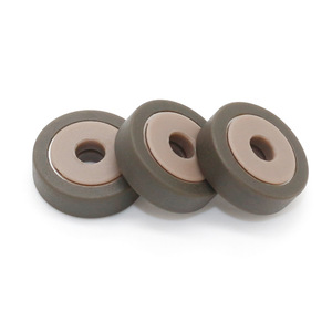 Poleas de Rodamiento Recubiertas de Goma al por Mayor en Grandes Cantidades, Rodillos Silenciosos Resistentes al Desgaste, Piezas de Maquinaria para Líneas de Ensamblaje Industrial - Product Image 5