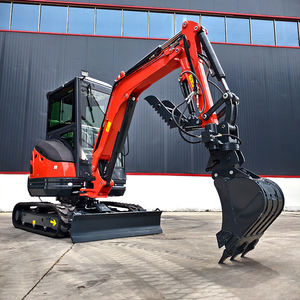 Aide 2.5 Ton Compacte Graafmachine Dieselmotor Crawler-Type Mini Graafmachine Landbouw Boerderij Gebruik - Product Image 4