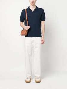 เสื้อยืดคอโปโลแขนสั้นสำหรับผู้ชาย, เสื้อคอตตอนระบายอากาศ - Product Image 6