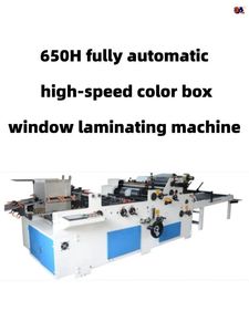 650H Fully Automatic Electric High-speed Color Box Window <b>Laminating</b> Machine with Case Packaging Wood Material High Productivity - Product Image 2