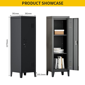 Armadio Moderno in Metallo a Singola Anta, Armadietto in Acciaio <span class=keywords><strong>per</strong></span> Vestiti dei Bambini, <span class=keywords><strong>per</strong></span> Camera da Letto, Hotel o Appartamento - Product Image 3