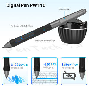 Tablette graphique numérique H641P pour PC portable, bloc-notes de dessin et d'écriture avec stylet tactile H641P - Product Image 4