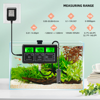 Nouveau testeur de qualité de l'eau 7 en 1 PH/ORP/TDS/EC/CF/Temp/humidité, une sonde avec plusieurs fonctions pour aquarium, etc.