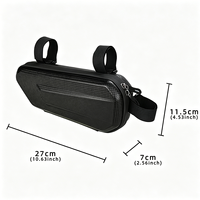 Sac de rangement latéral pour moto et vélo, en EVA, imperméable, coque rigide, résistant aux rayures