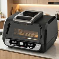 Friteuse à air moderne 13-en-1 en acier inoxydable avec contrôle numérique pour l'intérieur |   Utilisation domestique LAF-224