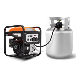 도매 이중 연료 220v 발전기 휴대용 발전기 5000 와트 천연 가스 또는 가솔린 전원 전기 시동 백업 - Product Image 3