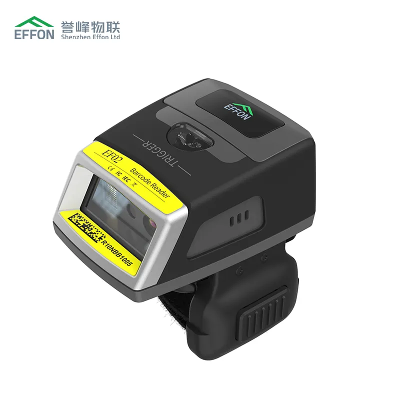 Bluetooth android/IOS/W8 finger Ring style Laser Barcode Scanner, bar code scanner, barcode scanner made in china