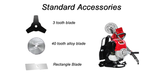 Máy cắt cỏ chạy xăng không dây 2 thì chất lượng cao, máy làm cỏ đa chức năng công nghiệp, dụng cụ chuyên dụng tự làm - Product Image 5