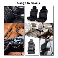 Cuero Sintético, Muestra Gratuita, OEM, Cuero Sintético Acolchado de PVC Rexine para Tapicería de Asientos de Automóvil