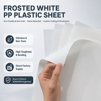 Feuille de plastique PP blanche, fournisseur direct d'usine pour les commandes OEM en gros