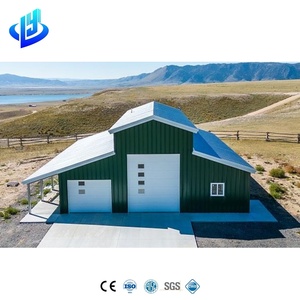 Steel <strong>Structure</strong> Metal <strong>Building</strong> Prefab Shop Commercial <strong>Building</strong> Red Iron Frame Metal <strong>Structure</strong> <strong>Buildings</strong> Contractor Projects Kits - Product Image 5