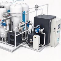 Générateur d'oxygène PSA intégré pour l'alimentation en gaz des torches de découpe de billettes d'acier – Unité de système de générateur d'oxygène PSA
