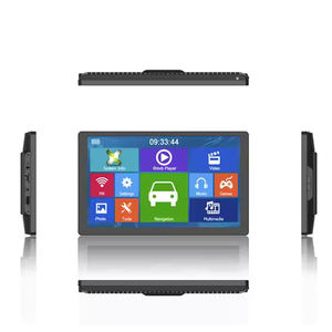 9.0 İnç Dokunmatik Ekranlı <span class=keywords><strong>GPS</strong></span> Navigasyon 256MB+16GB AB Haritası Araç Cihazı Şerit Rehberliği Posta Kodu POI Özellikli - Product Image 1