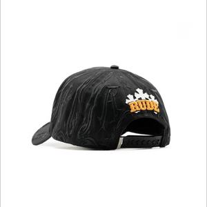 Casquettes Personnalisées Sombrero Factory Vente en Gros Casquettes de Baseball Ajustables à 5 Panneaux Broderie 3D Style Décontracté Hip Hop - Product Image 4