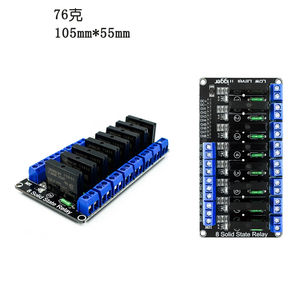 Relé de Estado Sólido de 5V, 1, 2, 4, 8 Canales, Módulo de Relé de Estado Sólido de Alto/Bajo Nivel, 250V 2A 1 - Product Image 5