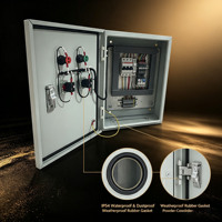 Boîte de connexion de mise à la terre équipotentielle LIXINDA 0166 IP55 étanche en acier inoxydable 304 avec verrouillage mécanique 200x200x120mm
