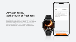 <strong>High</strong> <strong>Quality</strong> Men's <strong>Smart</strong> <strong>Watch</strong> AM29 with 3ATM Waterproof Multi-language AMOLED <strong>Touch</strong> <strong>Screen</strong> Fitness Tracker for Men - Product Image 5