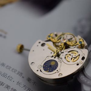 Mouvement de montre automatique squelette de luxe à longue autonomie (80 heures) avec logo OEM SenZhong SZ8001/8002/8003 – Mouvement de remplacement - Product Image 5