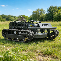 Tondeuse robot intelligente à chenilles haute performance CE EPA sans fil 4 temps de qualité industrielle télécommandée
