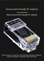 Connecteur Ethernet cateye 8P8C RJ45 Cat5e Cat6 UTP, adaptateur pour plaque murale, sans outils, câble Lan à 90 degrés, réseau Internet