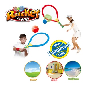 Nouvelles idées de produit 2021 vente en gros jouet d'<span class=keywords><strong>extérieur</strong></span> pour enfants avec balle 2 en 1 tennis badminton raquette ensemble jouet enfants sport jouets pour enfants - Product Image 3