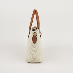 Sacs de plage d'été personnalisés pour le rangement et les voyages, cadeaux pour demoiselles d'honneur, sacs à bandoulière pour femmes, sacs fourre-tout en raphia, grands sacs à main en paille - Product Image 3