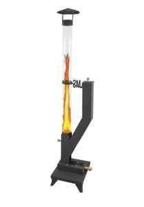 Estufa de Pellets de Alta Eficiencia para Interiores, Quemador de Leña, Sistema de Calefacción Automático, Chimenea Ecológica para el Hogar - Product Image 3