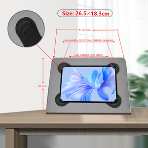 Custodia Universale in PU per Tablet da 9.7 <span class=keywords><strong>a</strong></span> 11 Pollici con Funzione Auto Sleep/Wake, Cover Protettiva Sottile <span class=keywords><strong>a</strong></span> Flip per iPad e <span class=keywords><strong>Samsung</strong></span> <span class=keywords><strong>Tab</strong></span> - Product Image 1