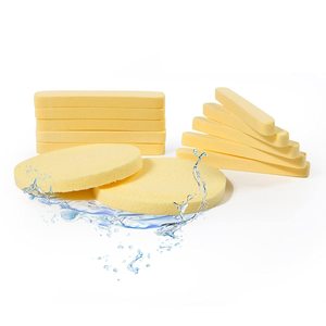Éponges faciales compressées, éponge nettoyante <span class=keywords><strong>pour</strong></span> <span class=keywords><strong>le</strong></span> <span class=keywords><strong>visage</strong></span>, tampons démaquillants, éponge exfoliante ronde <span class=keywords><strong>pour</strong></span> femmes et filles - Product Image 2