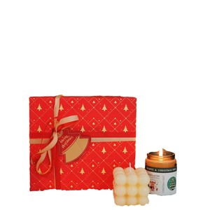 Christmas Fragrance <b>Gift</b> <b>Box</b> Scented Candle Set Romantic Long Lasting Aroma Decor Holiday Guest Favors - Product Image 6
