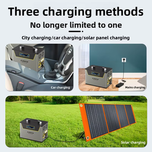 Centrale Électrique Portable Grande Capacité 3000Wh avec Batterie LiFePO4 pour Camping en Plein Air, Voyages en Voiture et Utilisation en Stand Mobile sur Véhicule - Product Image 3