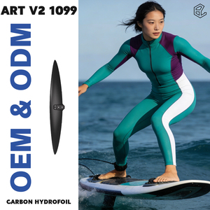 Alerón delantero de fibra de carbono AXIS ART V2 1099 para tabla de surf eléctrica, wingfoil, kitesurf, foil, hydrofoil. - Product Image 1