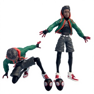 Action Figure Marvel Multiverse Miles Morales <span class=keywords><strong>Spider</strong></span>-<span class=keywords><strong>Man</strong></span> Super Double-Headed in PVC, Modello Qianzhilian, 14+ Anni - Product Image 1
