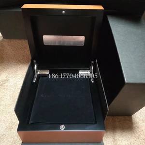 Boîte à montres en bois haut de gamme avec rangement en PU pour l'artisanat et la vente en gros en usine, prise en charge du logo personnalisé - Product Image 3