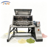 Mélangeur horizontal multifonctionnel inclinable pour poudre de baies de goji, d'amandes et d'arachides, 100L