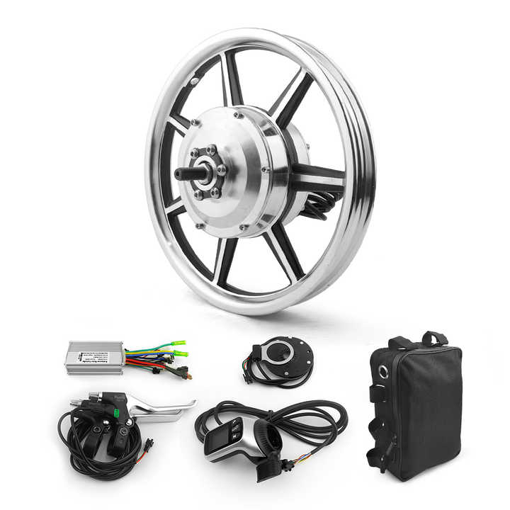 bicycle front wheel electric motor ( with wheel)-1 Replacement 16 front wheel for Brompton Electric bikes Denset 24'' Front Wheel Electric