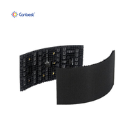 Pantalla LED Flexible Curva HD P1.2 para Interiores Canbest, Panel de Pantalla LED Cilíndrico Ultraflexible con Forma Personalizada P3 para Exposiciones de Museos