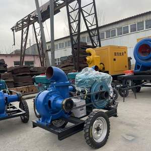 Moteur diesel à grand débit de 20 CV, pompe à flux mixte, pompe haute pression personnalisée pour le drainage des inondations, zones basses - Product Image 6