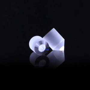 주문품 작은 BK7 석영 유리 Plano 볼록한 거울 부정적인 Axicon 콘 프리즘 - Product Image 6