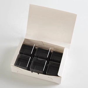 Cajas de Embalaje para Galletas y Postres, Caja de Regalo de Papel Plegable Blanca para Bodas, Cumpleaños, Navidad, Damas de Honor, Propuesta de Matrimonio - Product Image 5