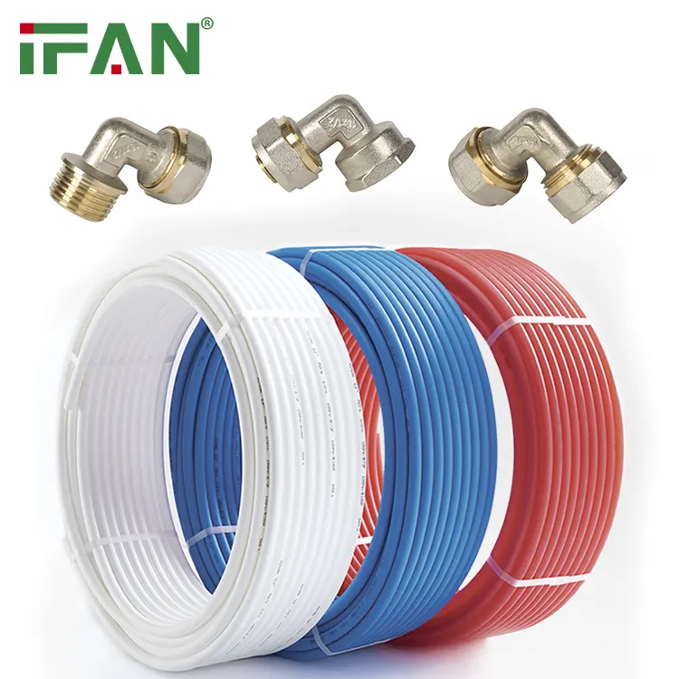 IFAN PEX Al ท่อ PEX ปรับแต่งสีได้ 16-32 มม. PERT ใต้อัดน้ําทําความร้อนใต้พื้นท่อ Pex