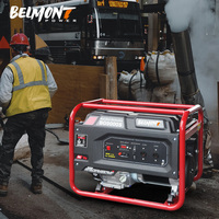 Générateur d'électricité portable à essence à cadre ouvert AVR 110V 220V 6KW 6.5KW 7KW 7.5KW 3000R/Min Démarrage manuel/électrique