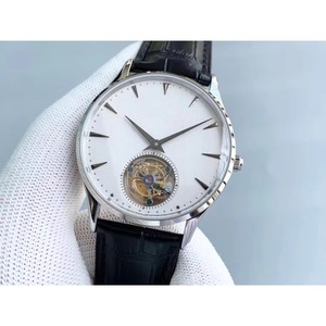 High-End Luxury Tourbillon Mechanical Watch Stainless Steel <b>Case</b> Leather Band Custom Business Men Wristwatch - Product Image 3