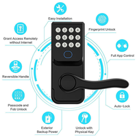 Cerradura Inteligente para Puerta con Combinación de Contraseña y Wifi 2026, Cerradura Digital Inteligente para Dormitorio Ttlock Tuya, Garantía de 2 Años