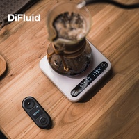 DiFluid BCS CBrC Sponsor IP67 Wasserdichtes App-Synchronisiertes TDS-Messgerät Ti Präzisionswaage Set Professionelles Barista-Brühset