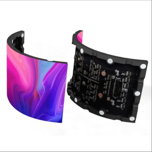 Linh hoạt p2.5 Màn hình hiển thị LED MODULE 320x160 mét trong nhà mềm bảng điều chỉnh tùy chỉnh cong LED hiển thị HD RGB p2.5 trong nhà 2.5 mét - Product Image 1