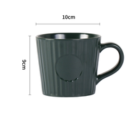 Mug souvenir en porcelaine haute brillance avec illustration personnalisée d'attractions touristiques pour le marketing de destinations, les cadeaux hôteliers et les programmes d'entreprise