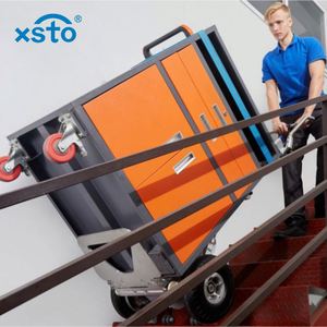 Carrello 400 sedia a rotelle che sale supera <span class=keywords><strong>le</strong></span> <span class=keywords><strong>scale</strong></span> elettrico portatile due ruote che si arrampica carrello carrello carrello di ricambio scala scalatore a mano camion - Product Image 5