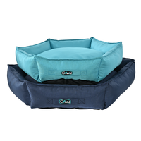 Rutschfester Boden Gewebtes Muster Oxford-Stoff PU Wasserabweisendes Hundebett