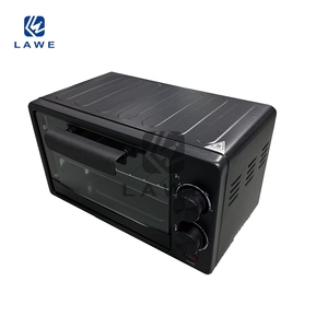 Venta caliente portátil pequeño horno <span class=keywords><strong>de</strong></span> Pizza negro Cocina eléctrica Control Digital Mini horno tostador para hornear para uso doméstico en Hotel - Product Image 4